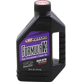 Maxima Formula K2 High RPM Synthetic 2T 16oz