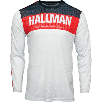 THOR Hallman Jersey S21 Red/Blue/White M