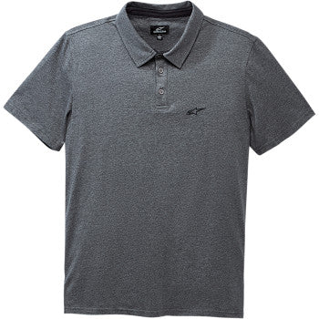 Alpine Polo Shirt - Heather Charcoal - Large