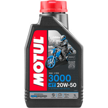 Motul 20W 50 3000 Mineral 4T Engine Oil