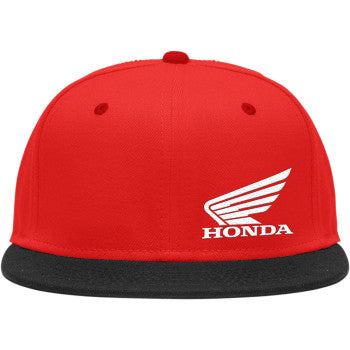 D'COR VISUALS Honda Wing Hat Red